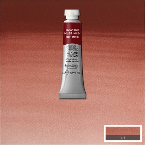 Indian Red 5ml  317 S1 Artist's Aquarel Winsor & Newton