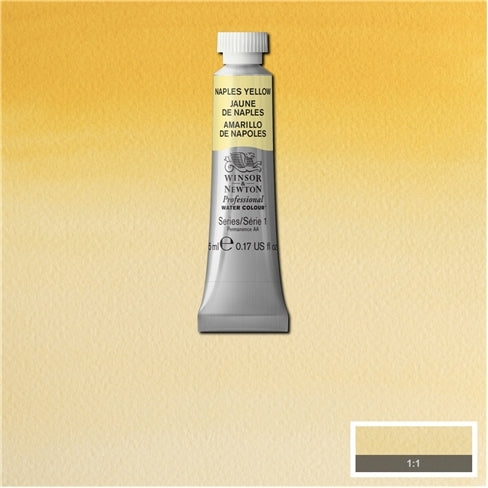 Naples Yellow 5ml  422 S1 Artist's Aquarel Winsor & Newton