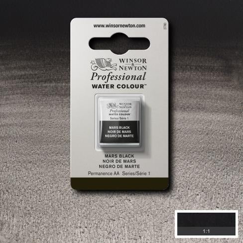 Mars Black napje  386 S1 Artist's Aquarel Winsor & Newton