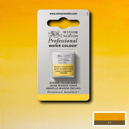 Winsor Yellow Deep napje  731 S1 Artist's Aquarel Winsor & Newton