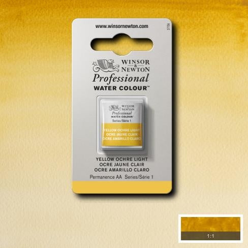 Yellow Ochre Light napje  745 S1 Artist's Aquarel Winsor & Newton