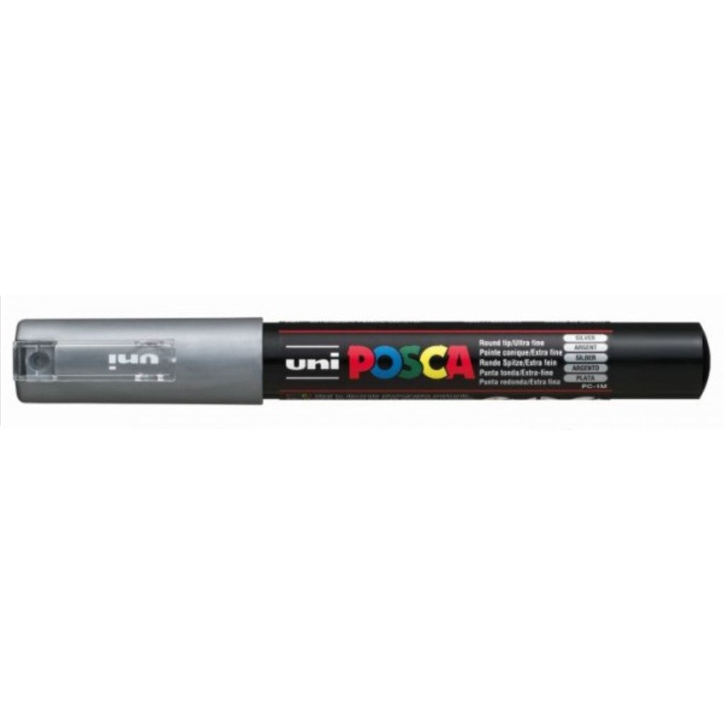 Posca verf stift PC1M Zilver